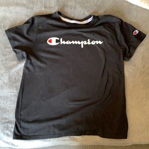 Champion black,white & red tee-shirt